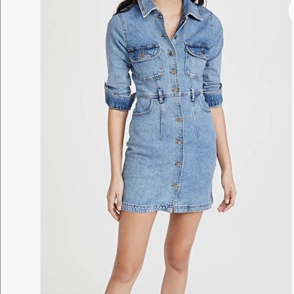 DL1961 Esme Denim Shirt Dress